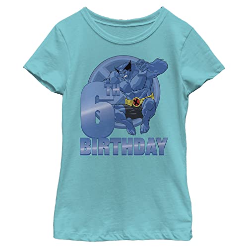 T-shirt 6 ans fille Marvel Beast pour anniversaire thématique unique