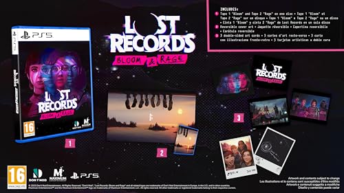 Lost Records Bloom & Rage Playstation 5 jeu aventure DON'T NOD - 2