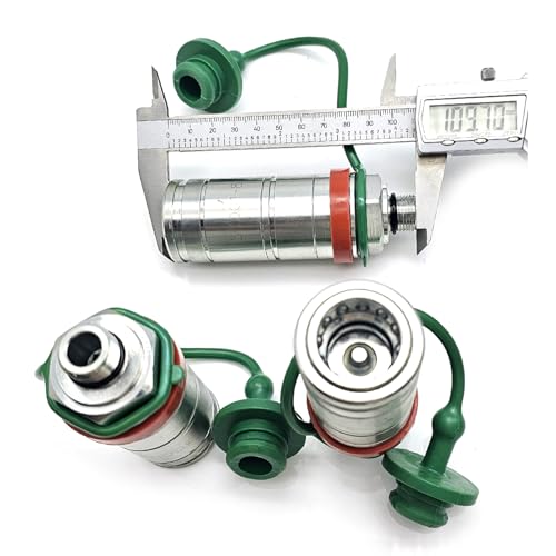 Image of 2PCS Hydraulic Breakaway Coupler 3C001-82010 3C001-82030 for Kubota Tractor M6S-111 M95 M9960 M96 M105 M108 M110X M5040 M6040 M7040 M7040SU M7060 M8540 M8560 M9540 M4N-071 M5-091 3Y201-82010