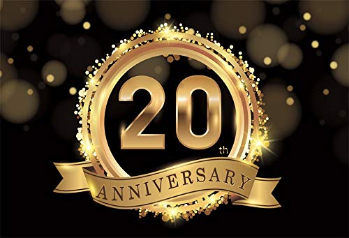 Amazon.com : Yeele 10x8ft Retro 20th Anniversary Party Background