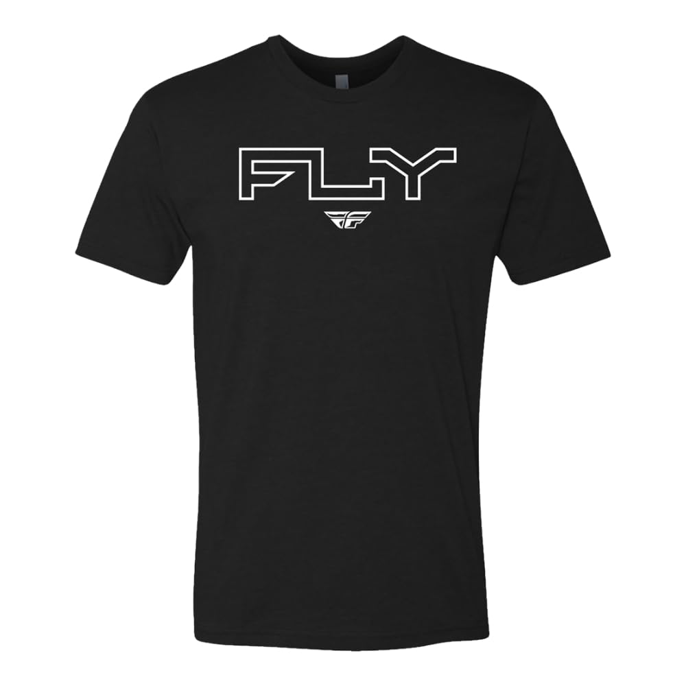 Fly Racing 354-0308X Fly Edge Tee Black XL