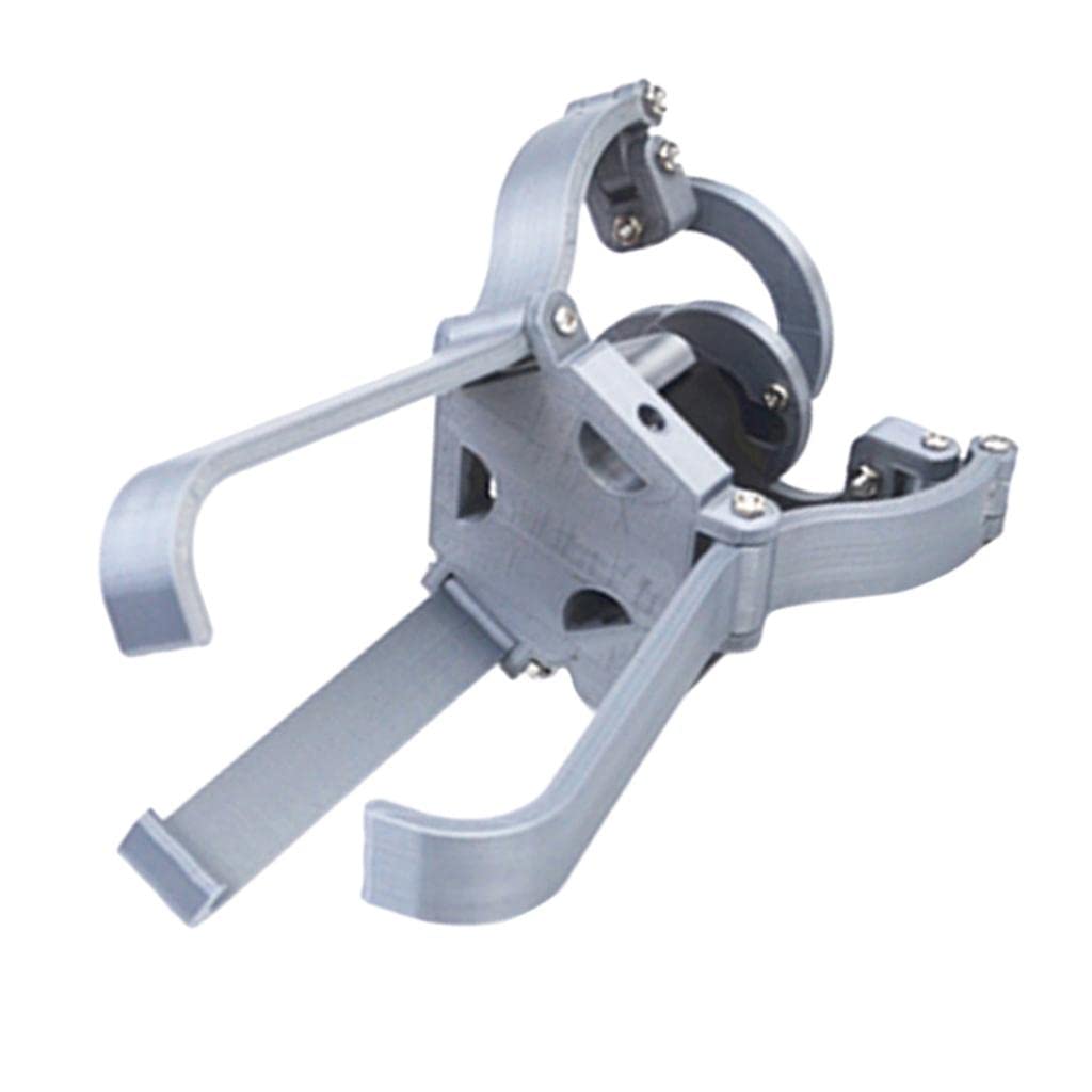 Metall Roboter Arm Mechanische Roboterklemme Silber Klaue Kit mit Servos Motor