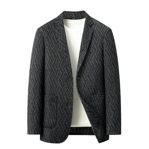 Blazer business décontracté homme veste tricotée d'automne chic