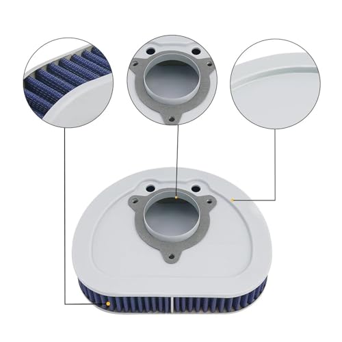 Filtro de motocicleta HD-1508 para solucionar tirones en Road Glide FLTRSE3 4