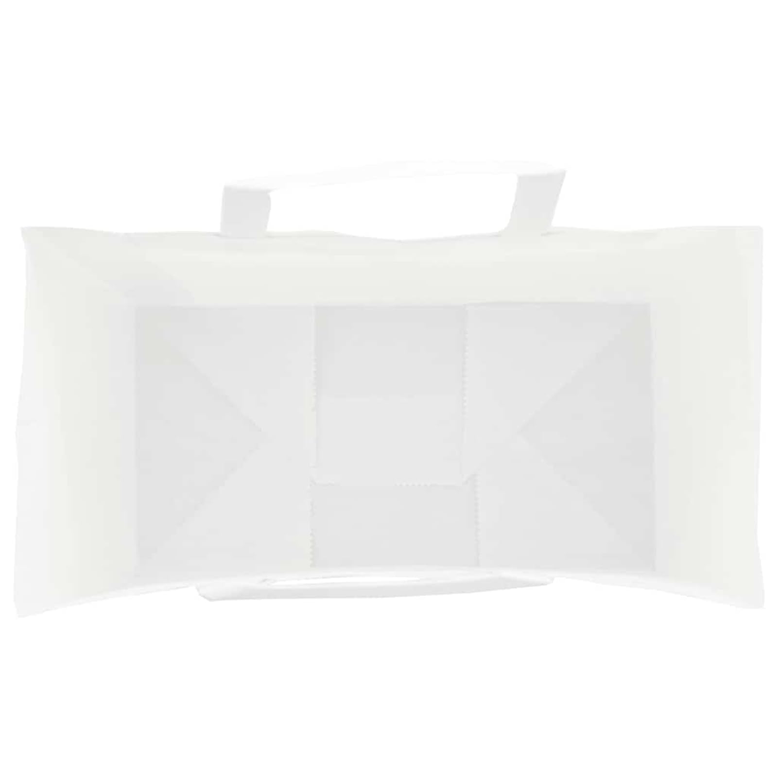 Fecpoo Papierowe torebki 250 szt. – białe torebki papierowe o gramaturze 80 g/m², 21 × 11 × 36 cm ze stabilnymi uchwytami linowymi papierowymi, przyjazne dla środowiska, do pakowania prezentów