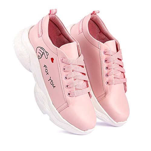 Image of Creattoes Women Lace-Up Printed Sneaker