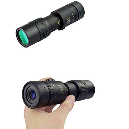 4K 10-300X40mm Super Telephoto Zoom Monocular Telescope, Fogproof Waterproof Monocular with Smartphone Holder & Tripod -for Bird Watching/Hunting/Travelling/Hiking/Camping (monocula)