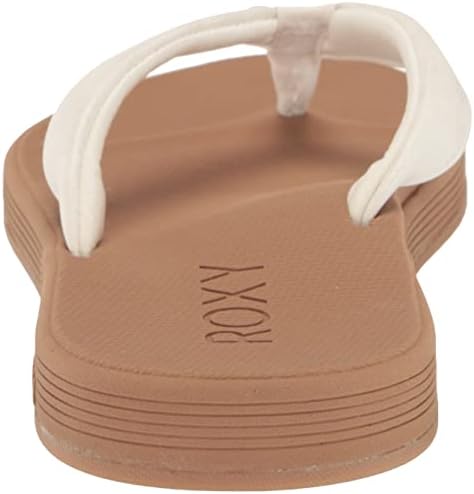 Roxy Women's Solana Sandal Flip-Flop, Gold, 7 | Image 2