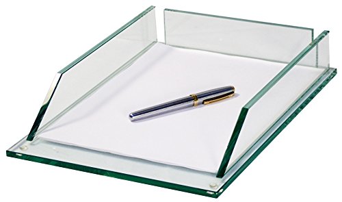 Storex Briefablage aus Glas, 36 x 27 x 7,6 cm Cover