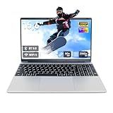 Ordinateur Portable 15,6" , 8 Go RAM, 256 Go SSD, Celeron N3450, PC Portable Étudiant FHD IPS avec Wi-Fi 5, Mini-HDMI, Bluetooth 5.0, Pavé Numérique – Idéal Pour La Maison, Les Études et Le Travail