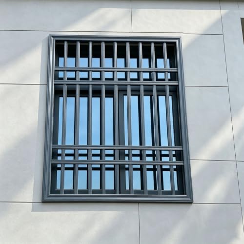 Reja de seguridad antirrobo de acero inoxidable a medida para ventanas de casa 2