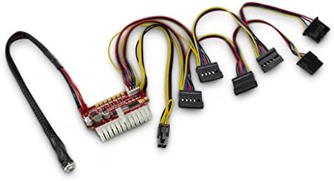 Inter-Tech 88882190 Netzteil (200 W, 20-polig, ATX, Schwarz