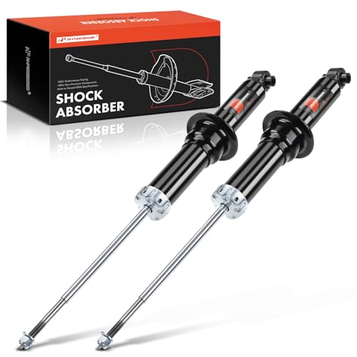 A-Premium Rear Pair (2) Shock Absorber Strut Assembly Compatible with Dodge Avenger 2011-2013 & Chrysler Sebring 2009-2010, 200 2011, Driver and Passenger Side