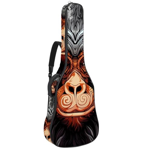 Housse guitare acoustique imperméable avec éponge de protection antichoc