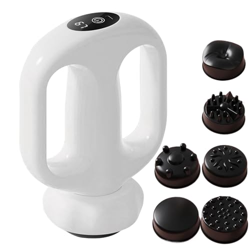 Gwtdtoad Masajeador Anticelulítico | Dispositivo de Relajación para Tejido Profundo | Masajeador Ergonómico de 9 Velocidades para Abdomen, Espalda, Piernas y Muslos, Uso Doméstico y Exterior