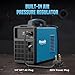 55A Pilot Arc Plasma Cutter, Large LED Display, Non-Touch Air Sensor 55A Plasma Cutter Machine 110/220V Dual Voltage, IGBT Inverter, 1/2'' Clean Cut, 2T/4T for Beginners DIY