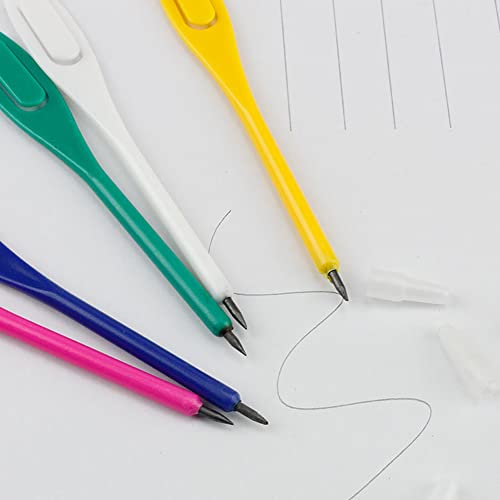Set de 30 lápices de golf plásticos con clip multicolor miniatura 5