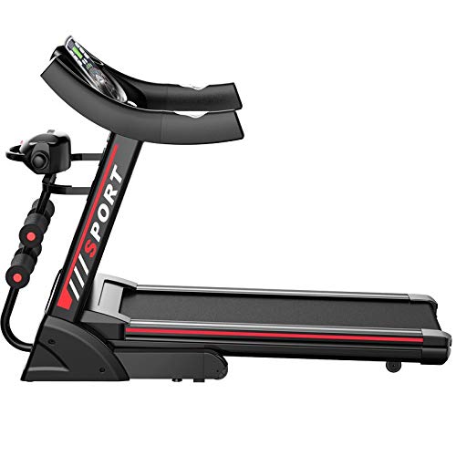 Image of Treadmill Walking Household Mute Treadmill, Foldable Multi-Functional, Home Fitness Workout Aids