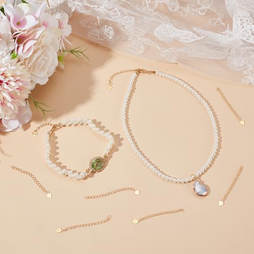 Beebeecraft 1 Box 10Pcs Extender Chain for Jewelry Making 18K Gold Plated 925 Sterling Silver End Tail Chain with Heart Charm Tag for Bracelet Necklace Extension DIY - Image 4