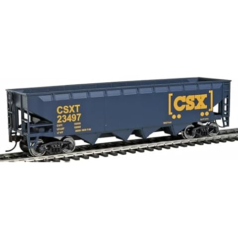 Walthers Trainline HO Scale Model Offset Hopper CSX Cover