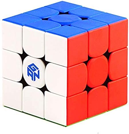 CuberSpeed Gan 356 RS 3x3 stickerelss Magic Cube GAN 356 R S 3x3x3 Speed Cube Puzzle (356RS Version)