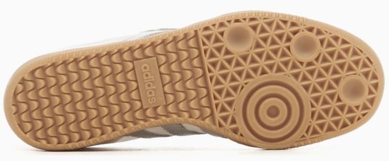 adidas Samba OG Men's Sneaker (Off White Grey, 12)2