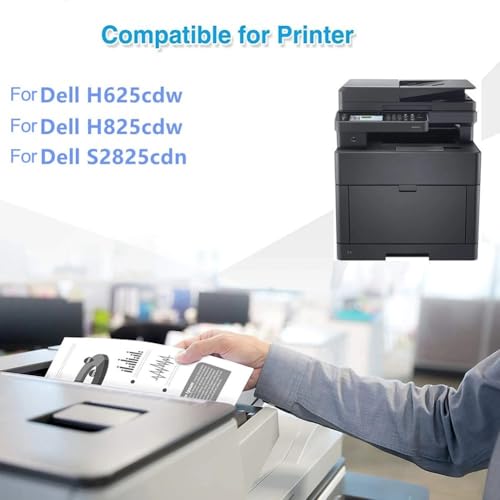 Boîte de toner 8P3T1 compatible WorkCentre 6515 Dell H625CDW Phaser C600 C500 - 6