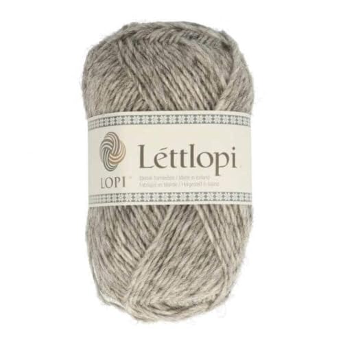 Léttlopi 1522-0056 Garn, ash heather, 50g/1.75oz. 100m/109yd, 100 Meter