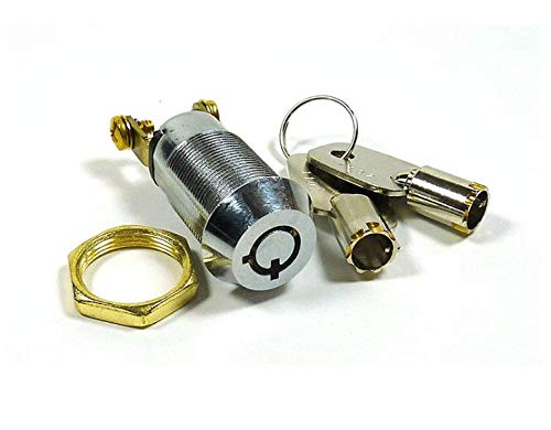 PHILMORE 30-10078 SPST Key Switch w/Two Keys - ON-Off - Authorized Distributor