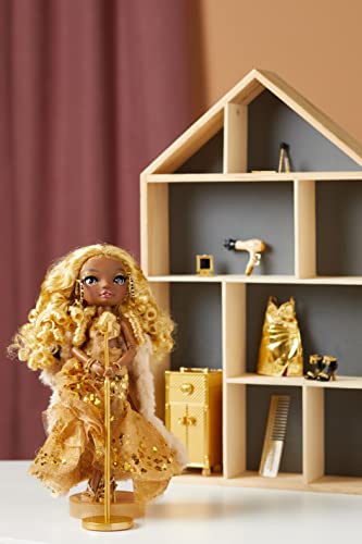 Muñeca Rainbow High Meline Luxe con 2 atuendos y set de tocador miniatura 2