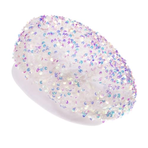 Chapeau de mode automne hiver style béret à sequins élégant - 7