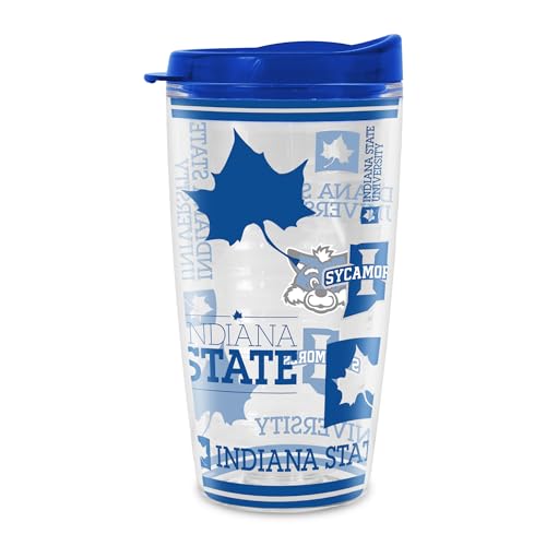 Image of Rico Industries NCAA College Double Wall Mayhem 16oz Or 20oz Tritan Tumbler W Lid