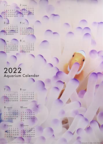 オーブ 2022年 カレンダー 壁掛け A2 アクアリウム ポスター B AQ-600B