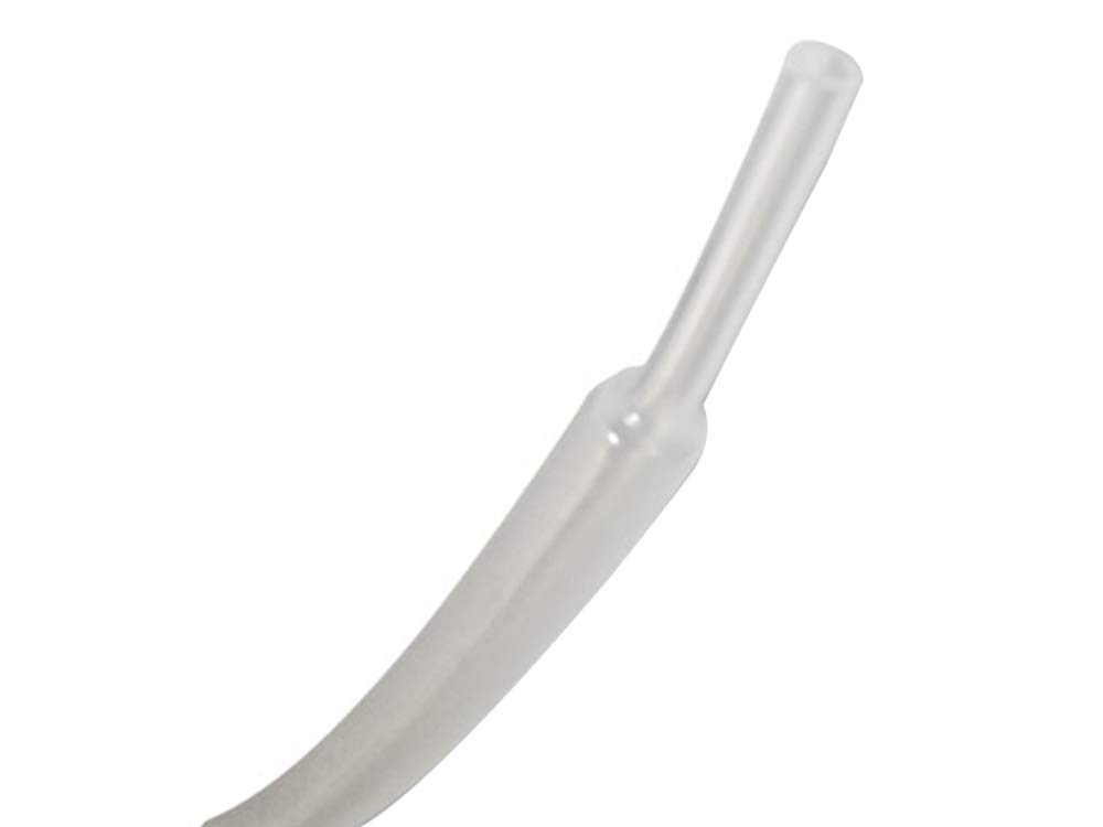 Kable Kontrol Heat Shrink Tubing - 3/4” Inch - 10' Ft Long, Clear Polyolefin - 2:1 Industrial Shrink Tube & Cable Sleeve for Electrical Wire