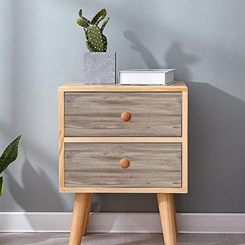 Papel tapiz autoadhesivo de grano de madera impermeable lavable para cocina 7