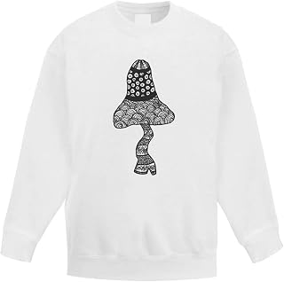 Azeeda 'Fantasy Mushroom' Kid's Sweatshirt/Jumper (12-13 Years) (KW00008183)