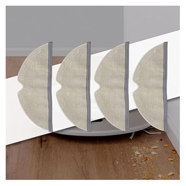 Robot Vacuum Cleaner Pad Vacuum Cleaner Replacement Easy to Remove Efficient Dust Release