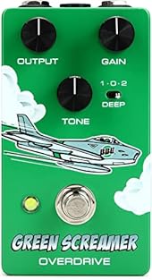 Overdrive/Disttion Guitar Effects Pedal with Tone Level Controls Gain