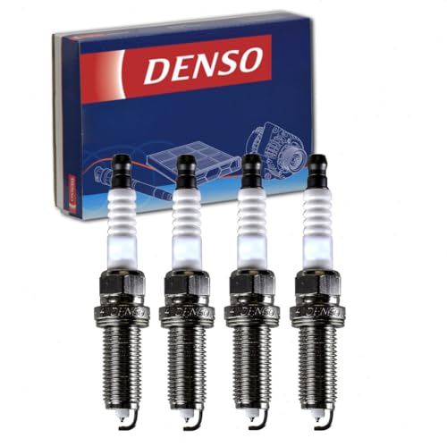 4 pc DENSO Iridium Long Life Spark Plugs compatible with Toyota Corolla 1.8L L4 2015-2016