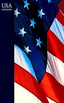 Paperback USA Notebook: American Gifts / Presents [ Small Ruled Writing Journals / Notebooks with American Flag ] Book
