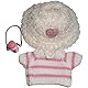 1 Satz Süße Plüschpuppen-Kleidung für 17cm Stofftiere - Mini Hoodie & Pullover Outfit, lapupu DIY Bekleidungszubehör für Kuscheltiere, Kinder und Sammler.