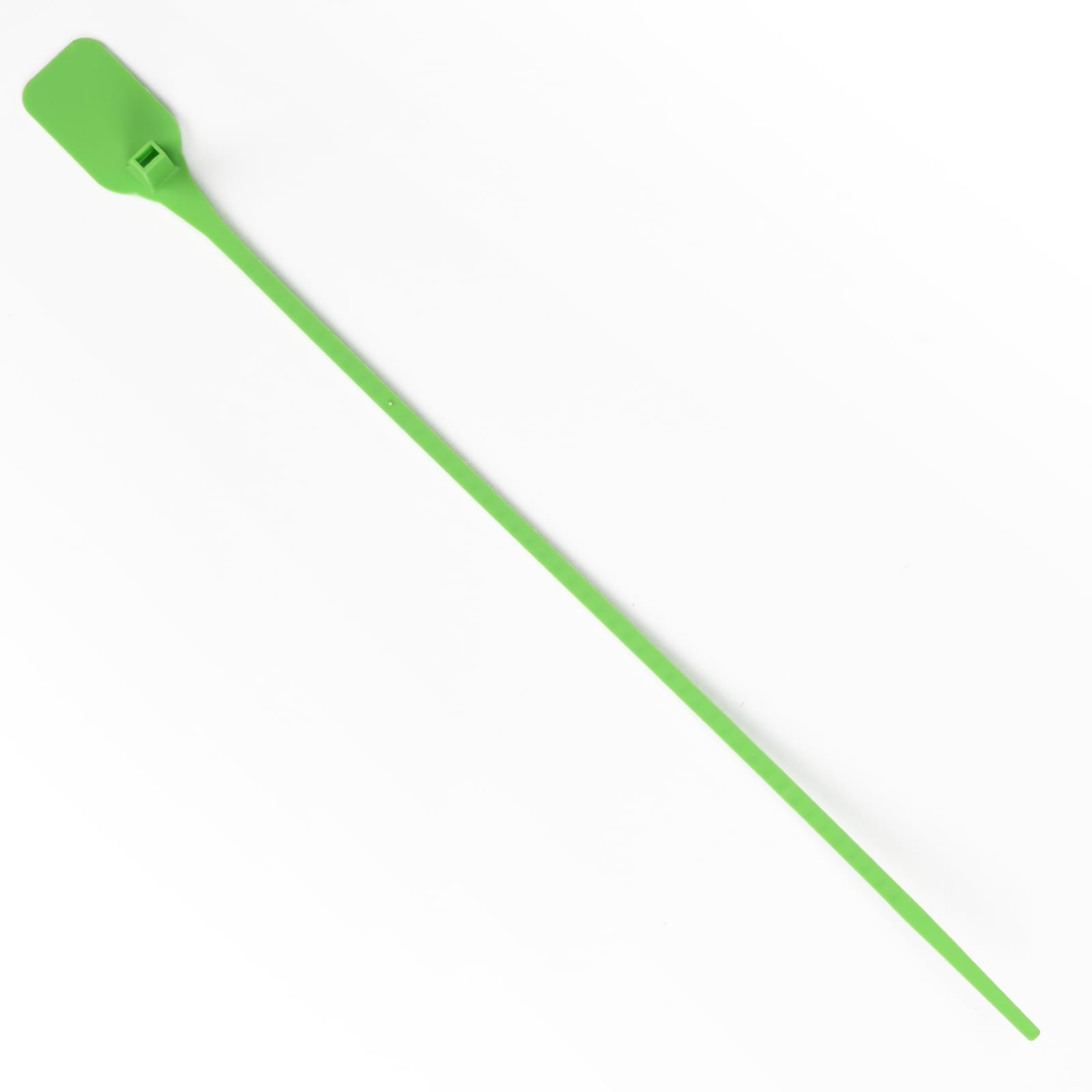 Etichette in plastica, timbri autobloccanti a prova di manomissione, confezione multicolore da 100 o 500 pezzi (verde, 500 pezzi)