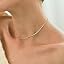 Tennis Necklace Gold