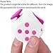 Honmofun Fidget Cube for Teen Fidget Cube ADHD Fidget Cube Fidget Twisty Cube (Pink)