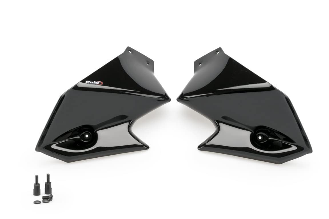 Puig Black Front Deflectors Benelli TRK 502 2016-2025