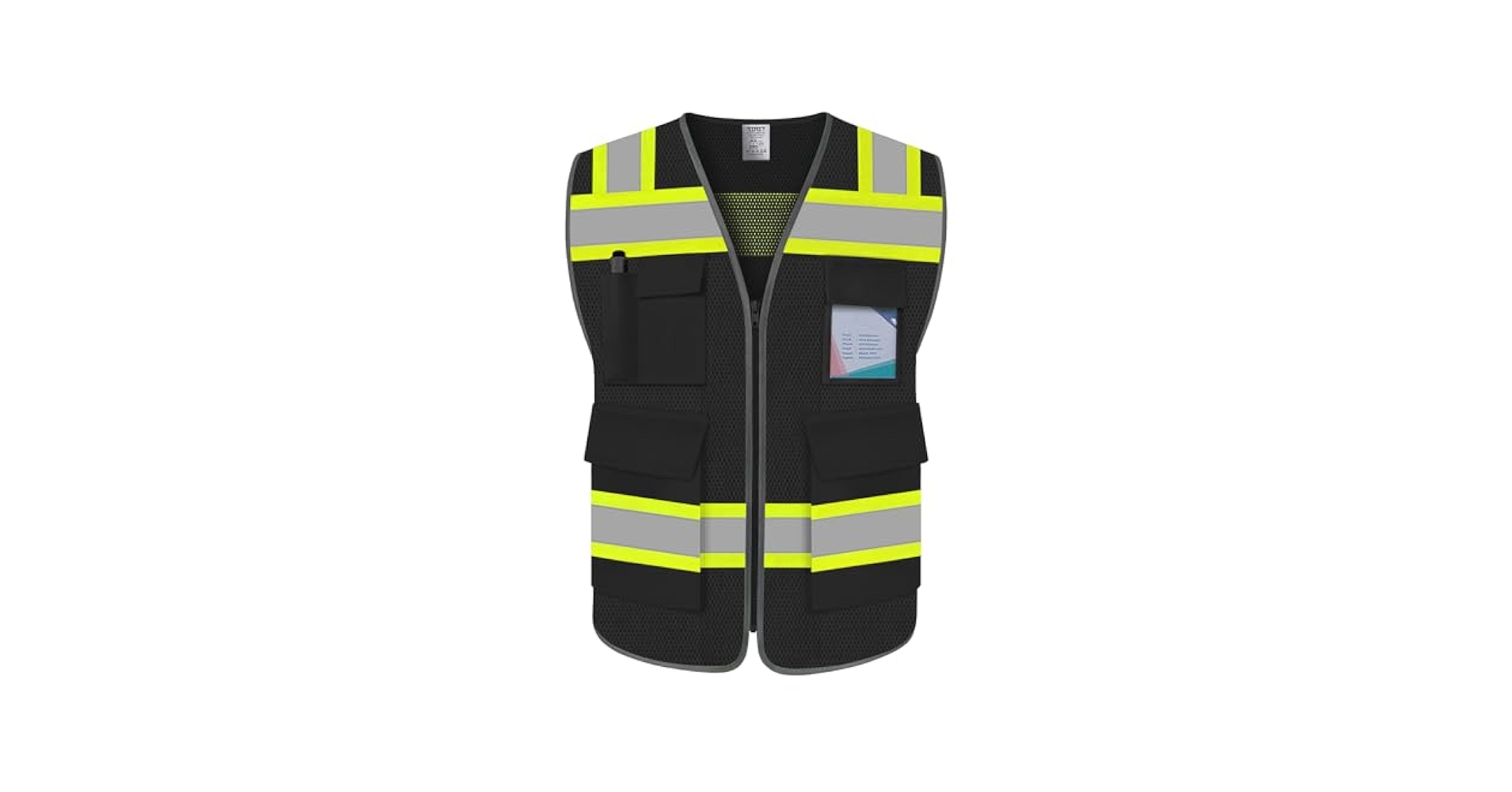 リバーサル　VEST Ultimate Construction Vest Ultra-Cool Lime Mesh Back ANSI