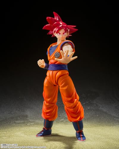Image of TAMASHII Nations - Dragon Ball Super - Super Saiyan God Son Goku -Saiyan God Instilled with The Light of Righteous Hearts-, Bandai Spirits S.H.Figuarts Action Figure
