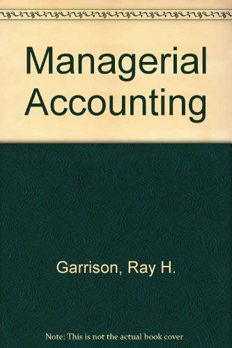 Managerial Accounting