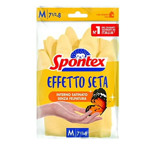 Come pulire i contenitori intelligenti per la conservazione degli alimenti? 4 Spontex Guanti Effetto Seta Taglia M