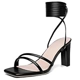Sandalias de tacón para mujer Flexi bajan a su menor precio GRACELAND KRAIN YOUNG Correas Sandalias de Tacón para Mujer Sandalias con Tobillera Ajustable y Correa en el Empeine...